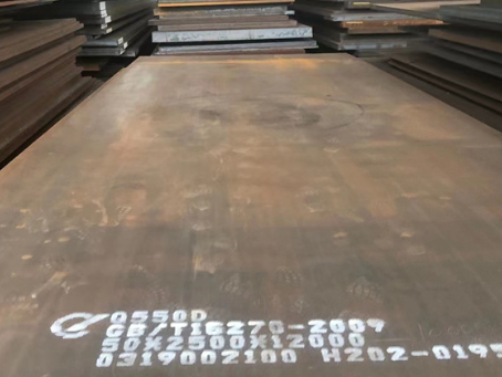 十月田镇Q550高强钢板